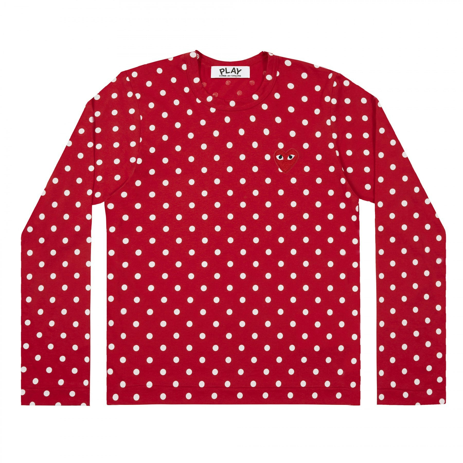 comme-des-garcons-polkadot-red-long-sleeve