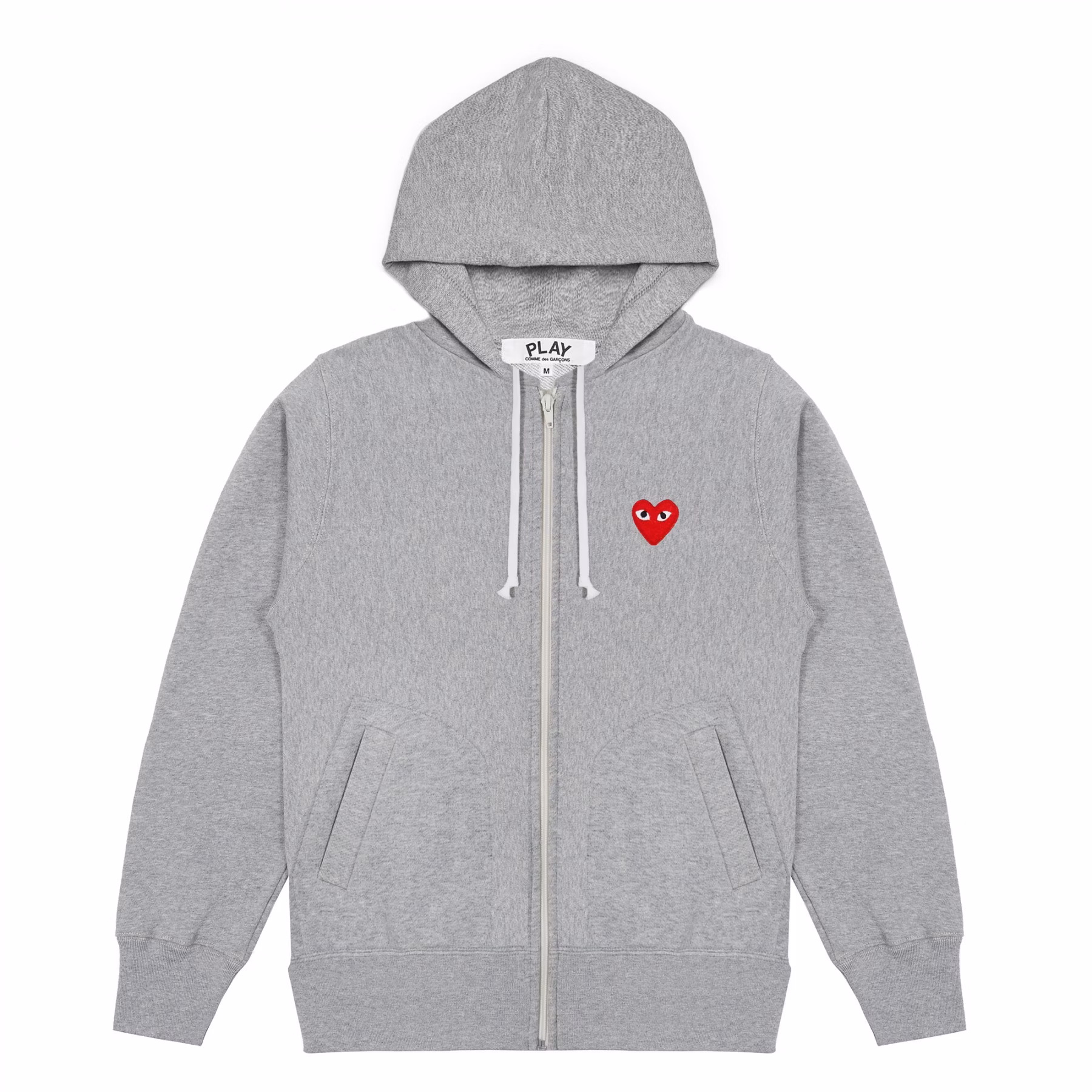 play-comme-des-garcons-hooded-sweatshirt-with-5-hearts-grey