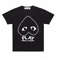 Comme des Garçons Play Black T-Shirt (Black) Comme des Garçons Play Black T-Shirt (Black)