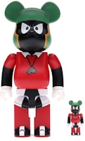 Bearbrick x Marvin The Martian 100% & 400% Set 'Hitam Merah' Buy Bearbrick x Marvin The Martian 100% & 400% Set 'Hitam Merah'