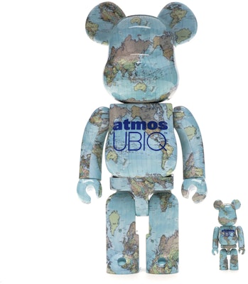 Bearbrick x atmos x Ubiq 100% & 400% 套裝 'Sax' Buy Bearbrick x atmos x Ubiq 100% & 400% 套裝 'Sax'