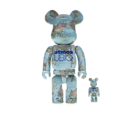 Bearbrick atmos Ubiq 100% & 400% Set 'Sax'