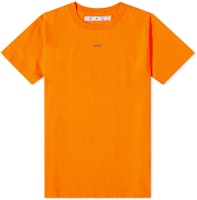 Off-White Diag Stencial L/S Tee White Fuch Off-White Diag Stencial L/S Tee White Fuch