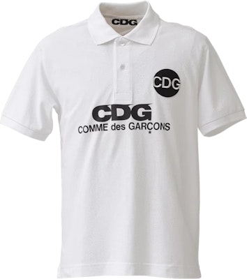 Comme des Garçons Polo Whie Shirt Buy Comme des Garçons Polo Whie Shirt