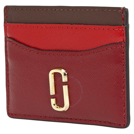 Marc Jacobs The Snapshot Card Case Burgundy