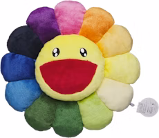 Takashi Murakami Flower Plush 60 CM Rainbow/Yellow Takashi Murakami Flower Plush 60 CM Rainbow/Yellow