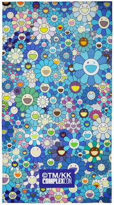 Takashi Murakami Handuk Bunga Biru Buy Takashi Murakami Handuk Bunga Biru