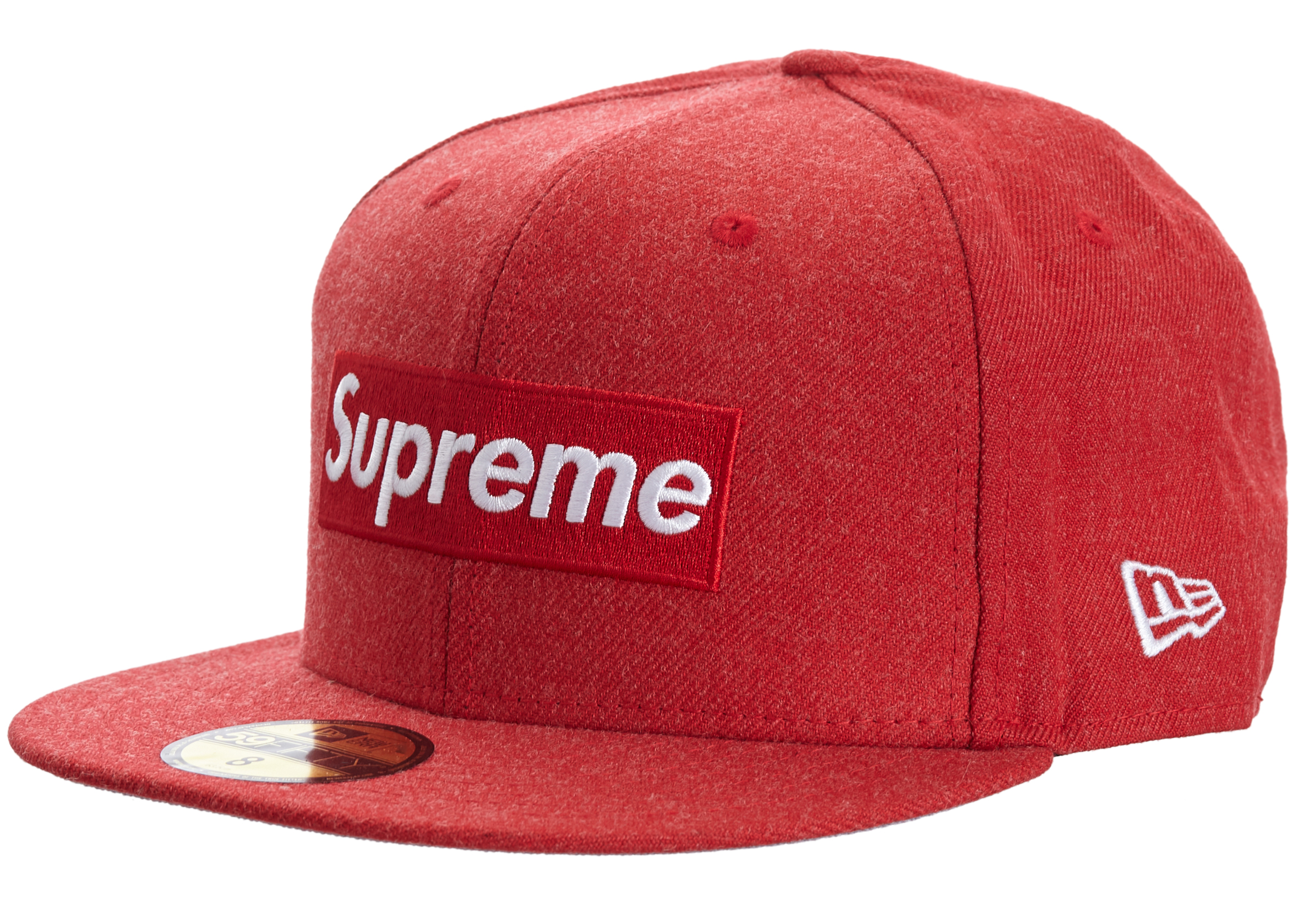 Supreme World Famous Box Logo New Era Red - Novelship