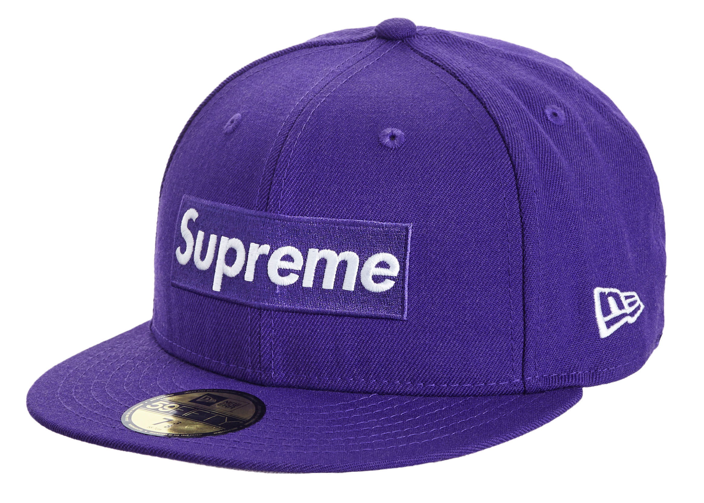 Supreme Velour Box Logo New Era - 帽子