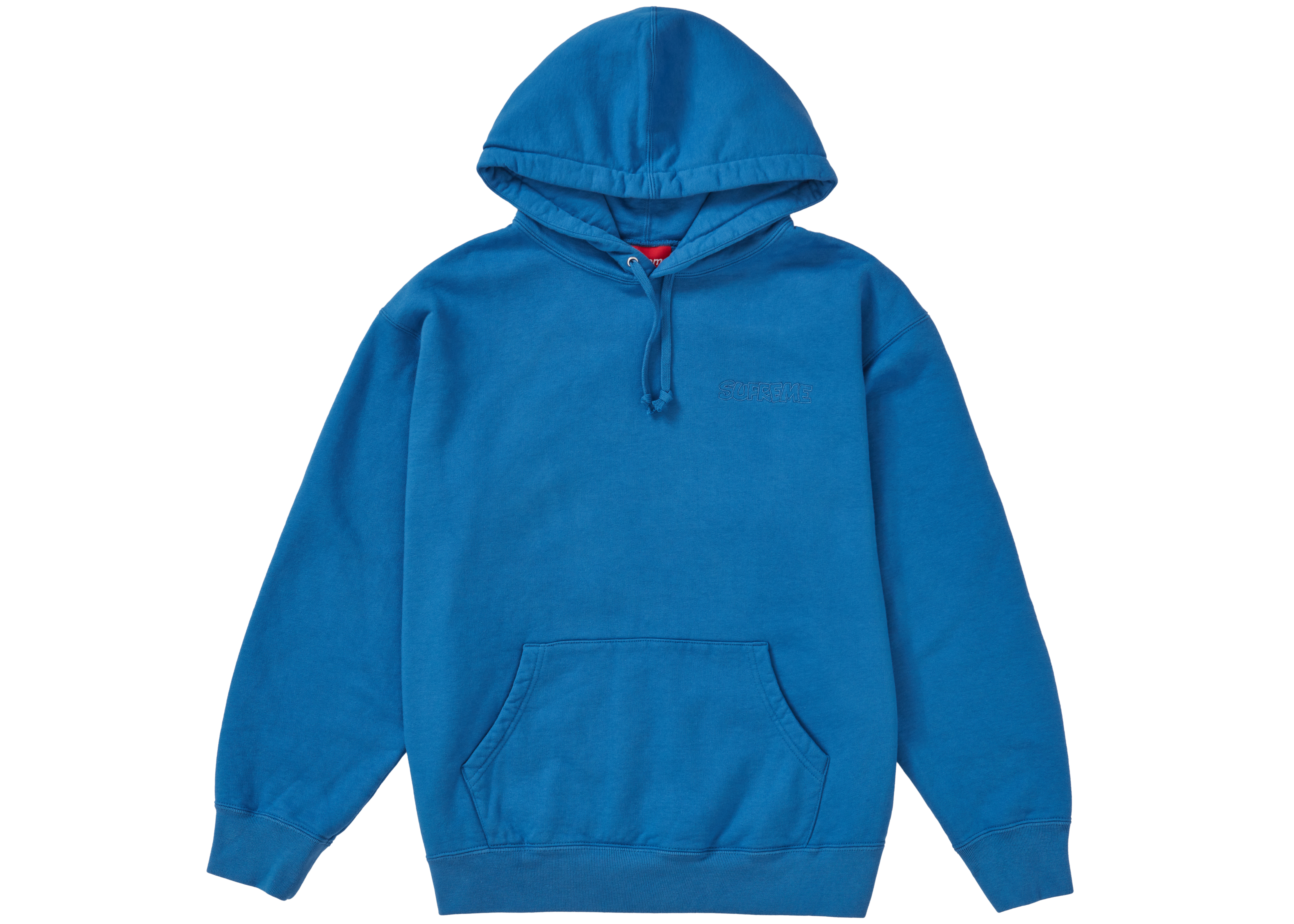 Supreme x Smurfs Hooded Sweatshirt Pale Royal - Novelship