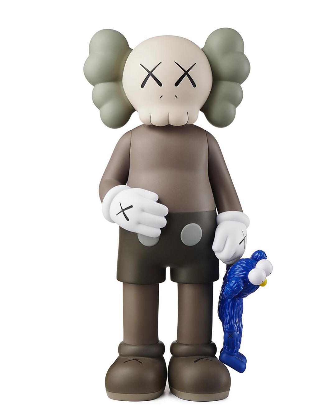 正規品】 KAWS SHARE BROWN-