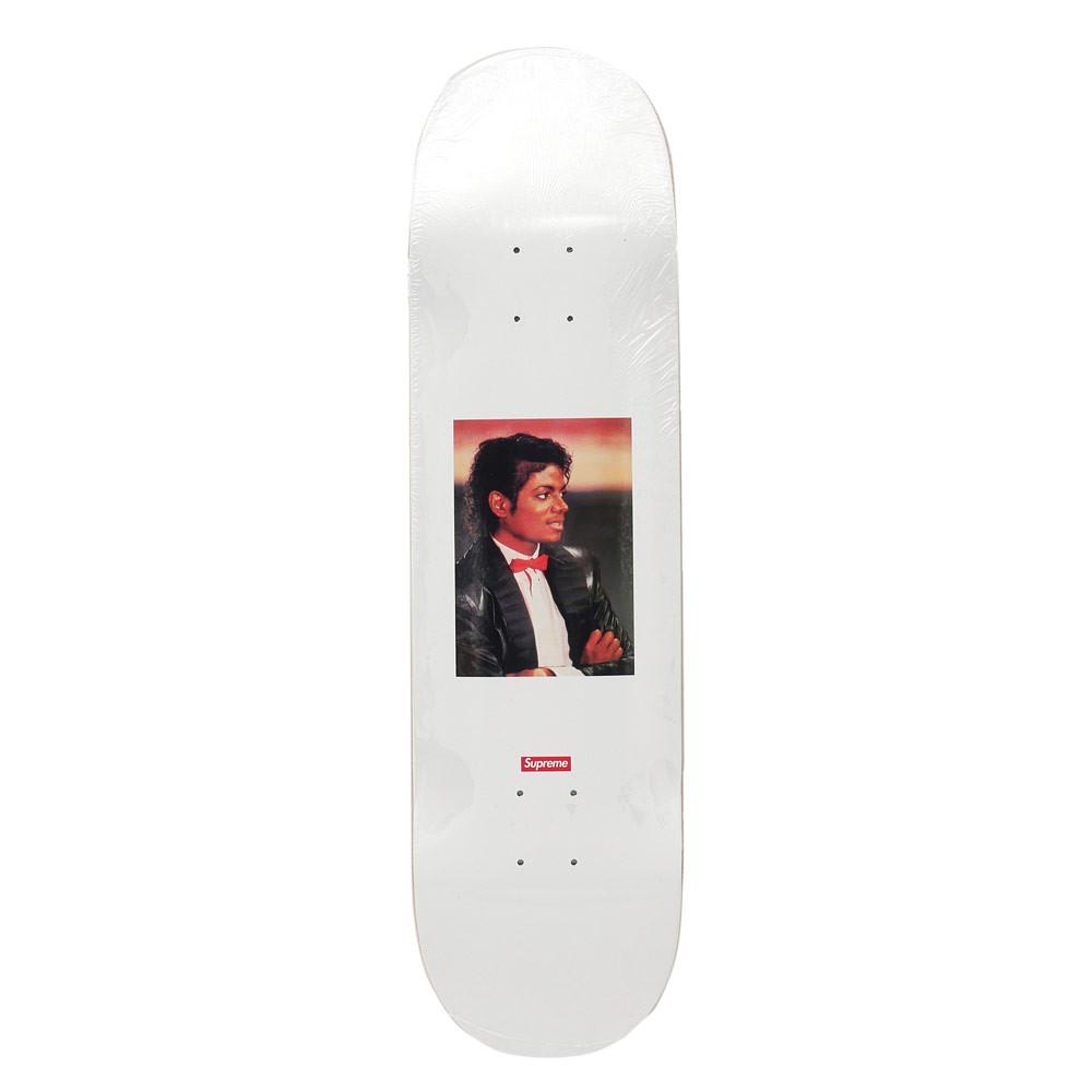 Supreme Michael Jackson Skateboard Deck White - Novelship