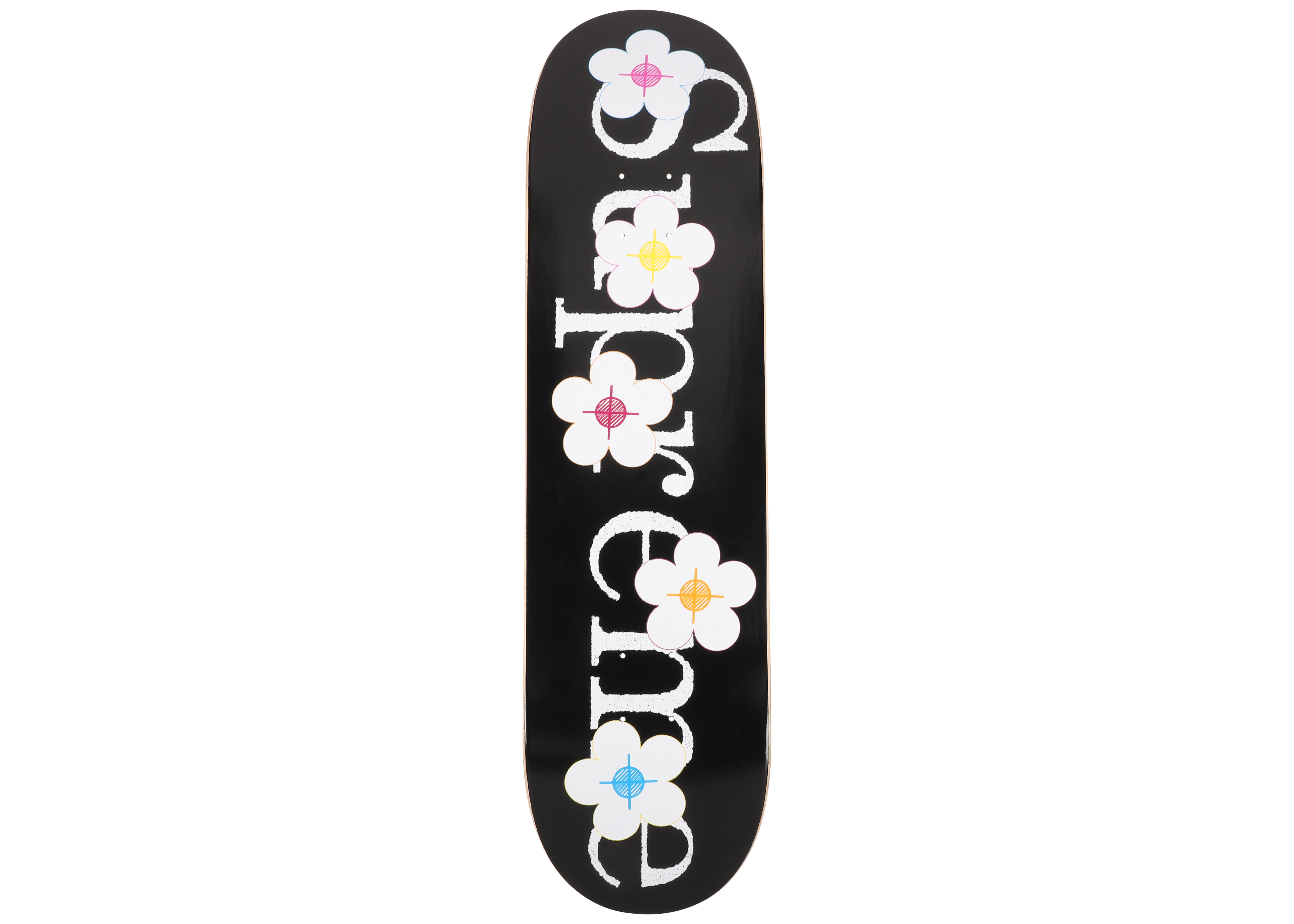 Supreme Flowers Skateboard Deck Black - Novelship