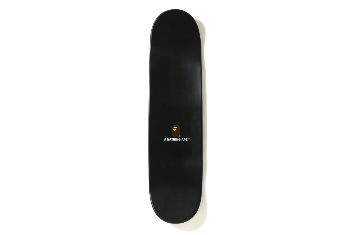 BAPE Multi Camo Skateboard Deck Black - Novelship