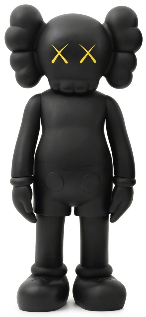 KAWS Companion Open Edition Vinyl Figure Black - Novelship