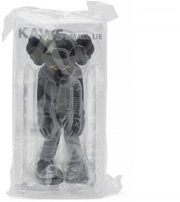 KAWS Small Lie Companion Vinyl Figure Black Order KAWS Small Lie Companion Vinyl Figure Black