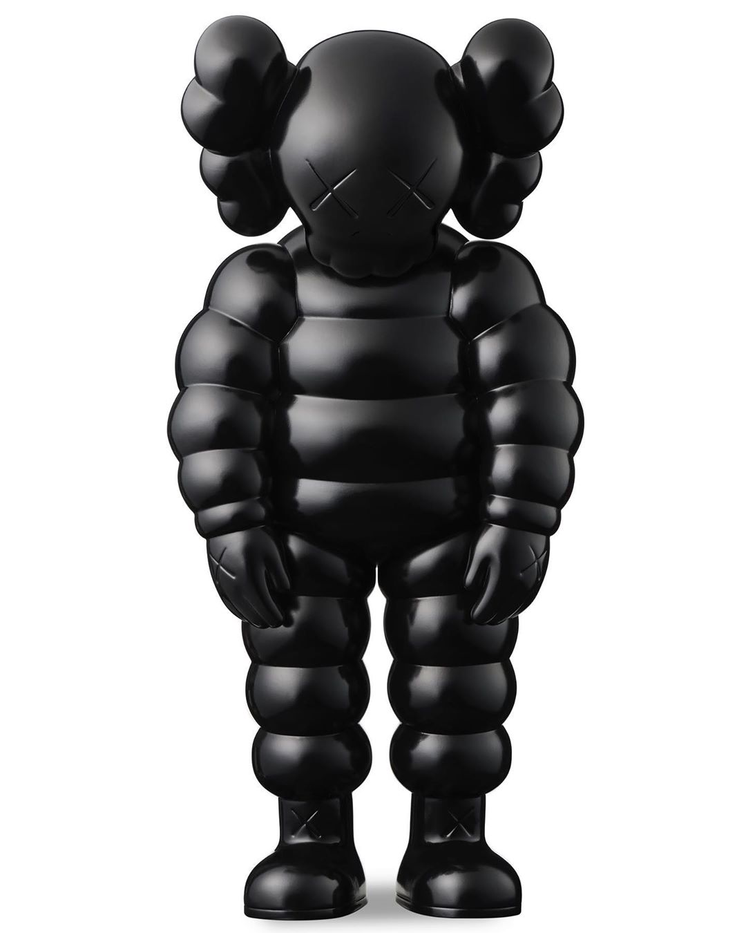 KAWS WHAT PARTY BLACKキャラクターグッズ