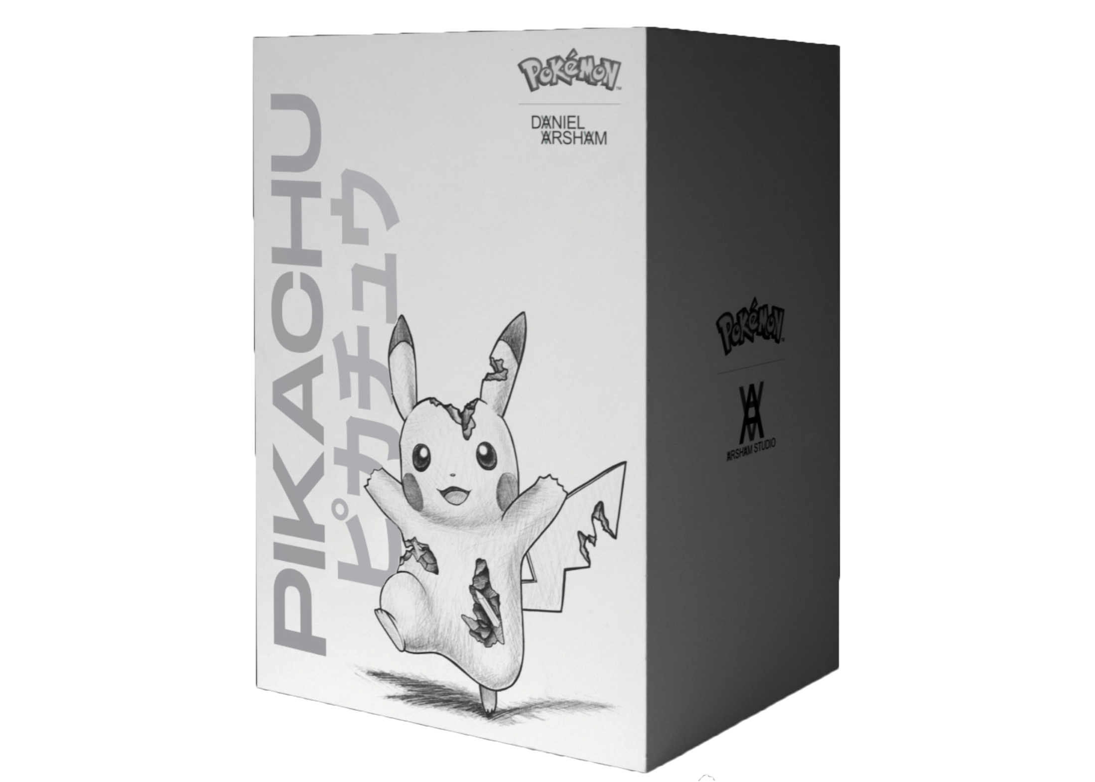 Daniel Arsham x Pokemon Crystalized Pikachu Future Relic White ...