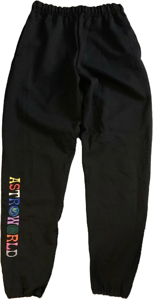 Grey astroworld sweatpants hotsell