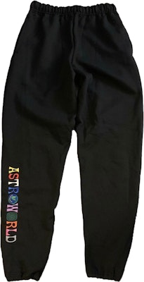Travis Scott Astroworld Sweatpants Black