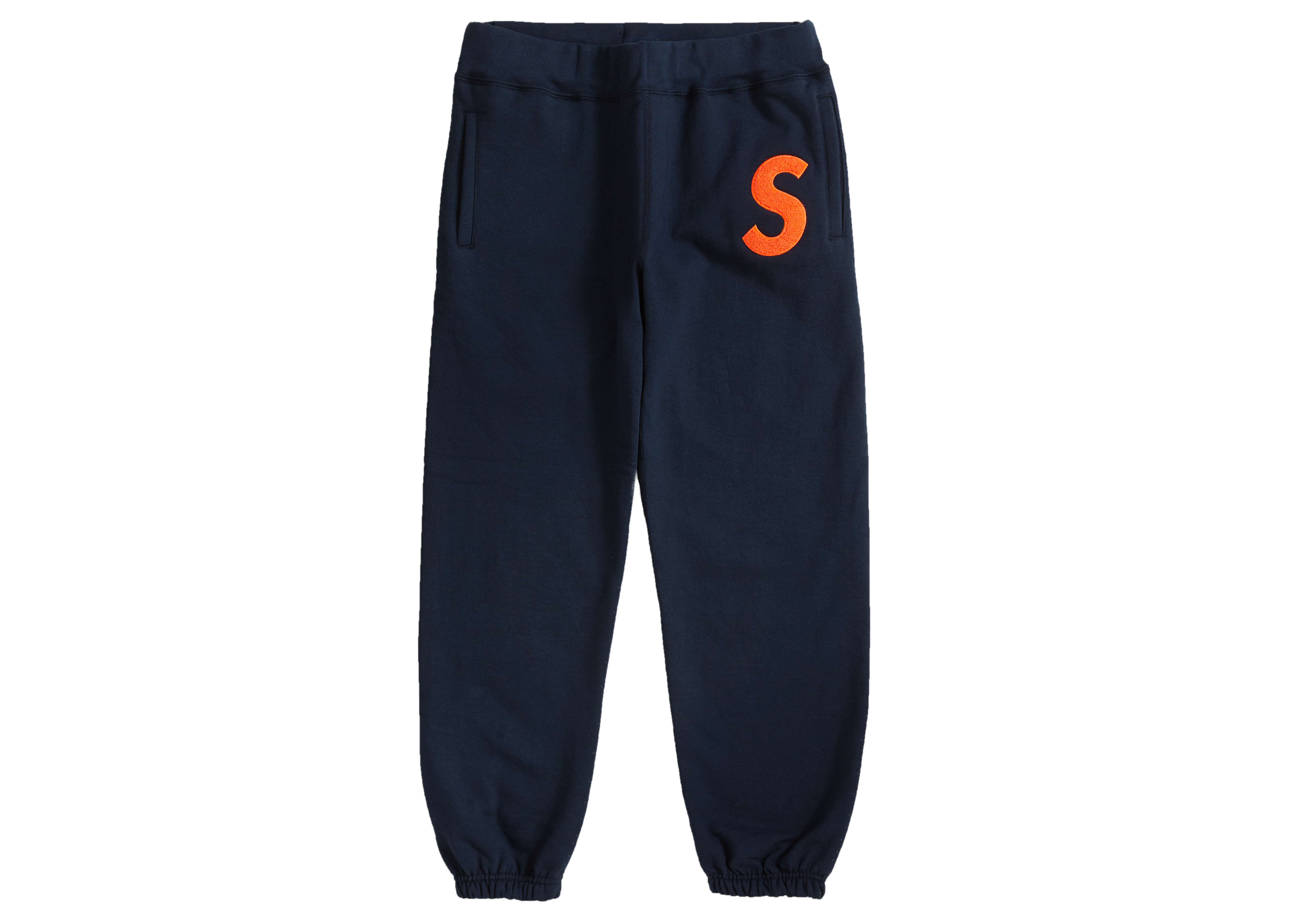 Supreme S Logo Sweatpant (FW19) Navy - Novelship