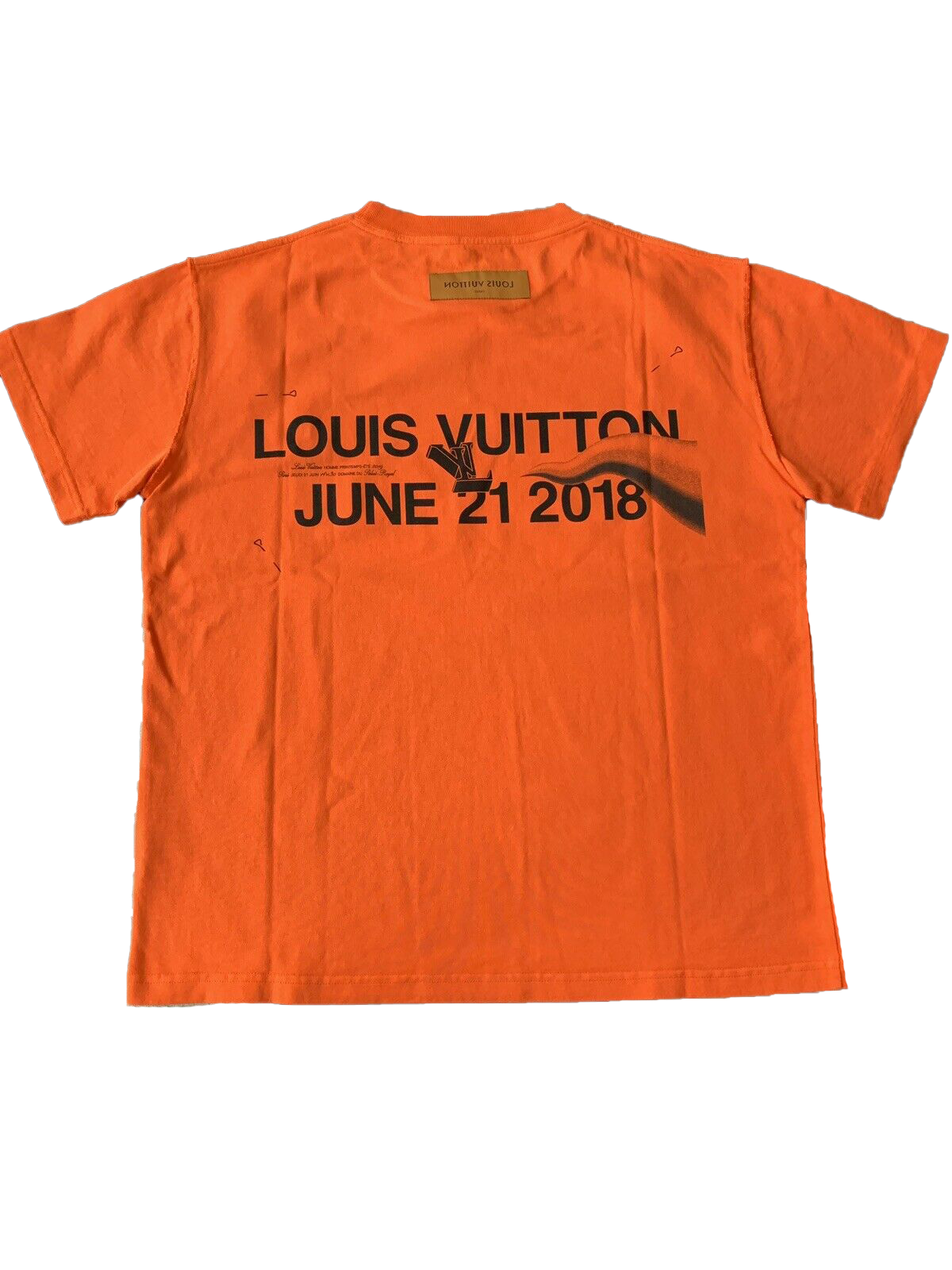 Buy Virgil Abloh x MCA Figures of Speech Louis Vuitton Tee Orange Novelship