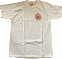 Virgil Abloh x MCA Figures of Speech Cali Dewitt Globe Tee White Virgil Abloh x MCA Figures of Speech Cali Dewitt Globe Tee White