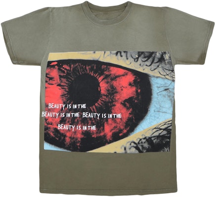 Travis Scott Eye Tee Green Buy Travis Scott Eye Tee Green