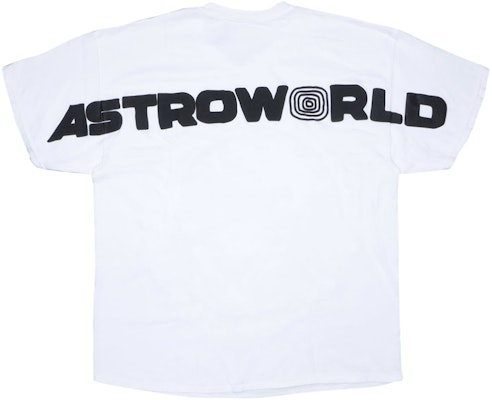 Travis Scott Around The World Tee White Order Travis Scott Around The World Tee White