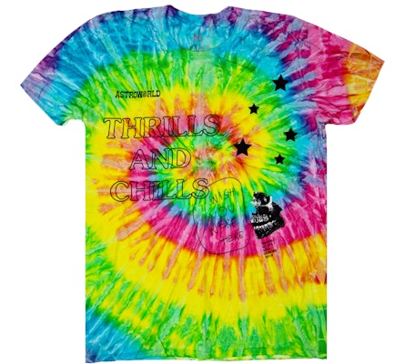 Tie dye best sale shirt travis scott