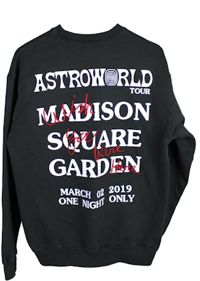 Travis Scott Astroworld I Love NY Crewneck Black Novelship