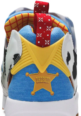 Toy Story 4 x BAIT x Reebok InstaPump Fury OG Mixed 'Woody and Buzz' EG7834 Sizing Toy Story 4 x BAIT x Reebok InstaPump Fury OG Mixed 'Woody and Buzz' EG7834