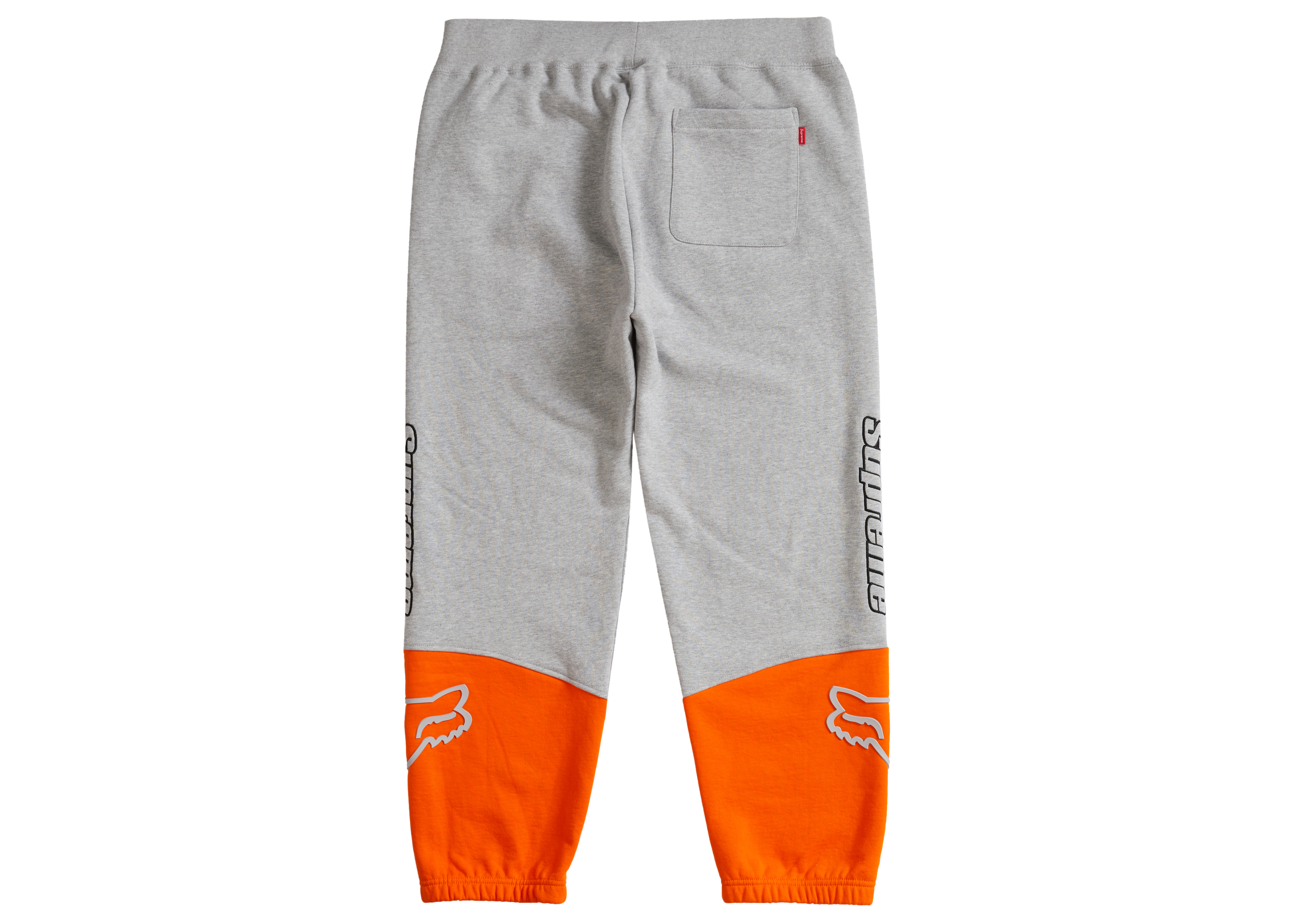 Supreme x Fox Racing Sweatpant Grey - Novelship