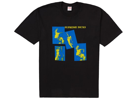 Supreme Dicks Tee Black Buy Supreme Dicks Tee Black