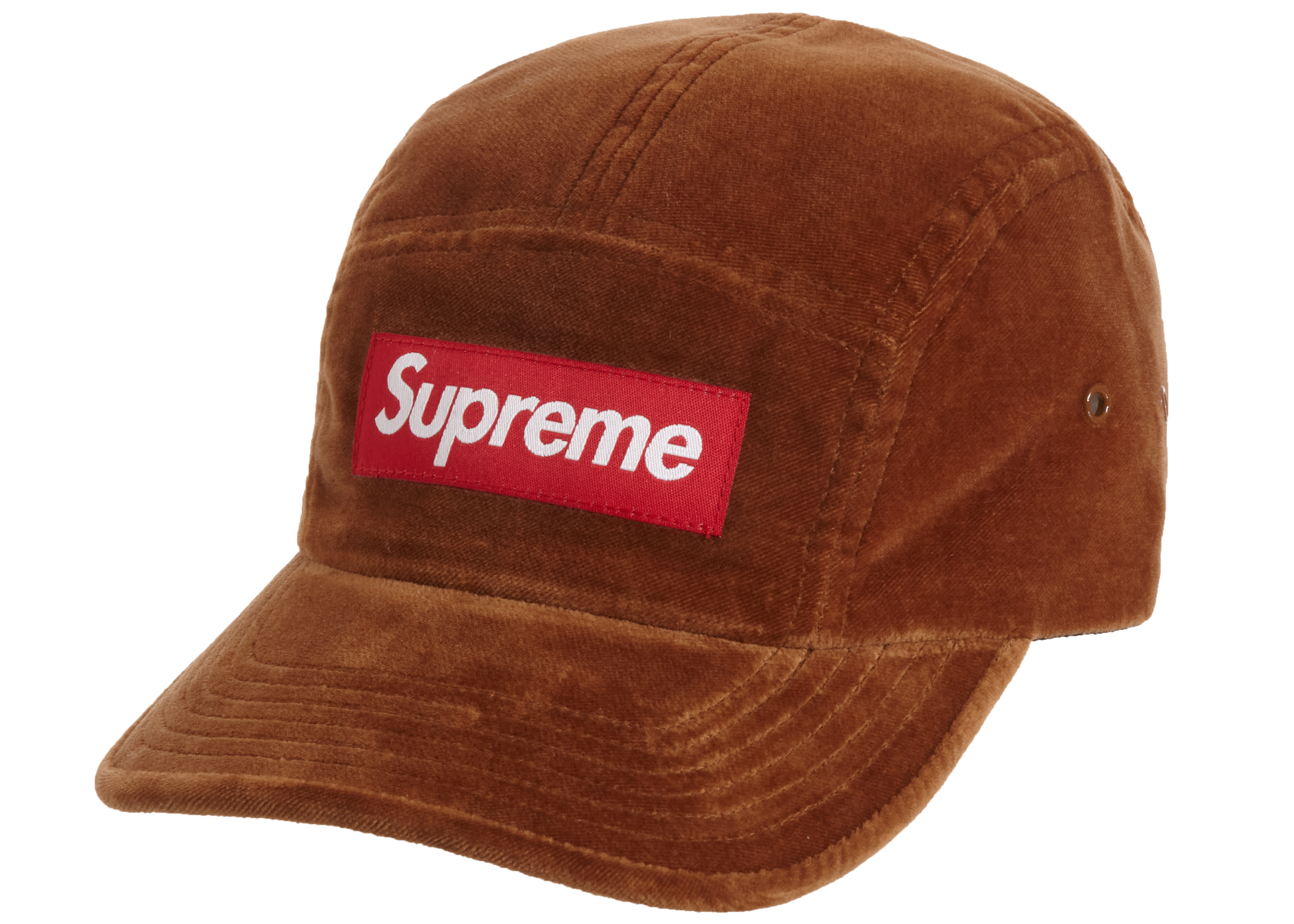 Supreme velvet cheap camp cap