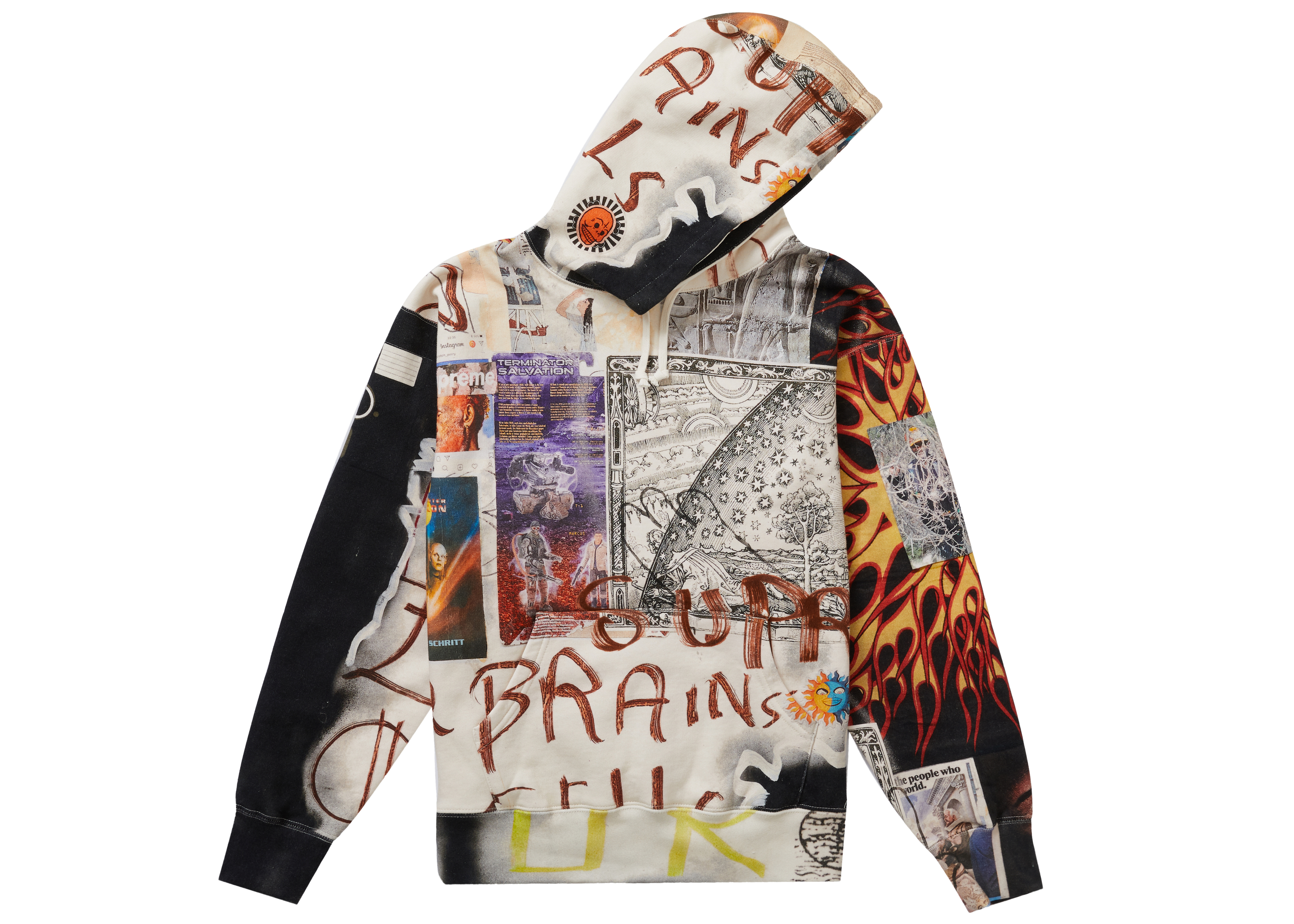 Supreme LSD Spells Hooded Sweatshirt Multicolor - Novelship