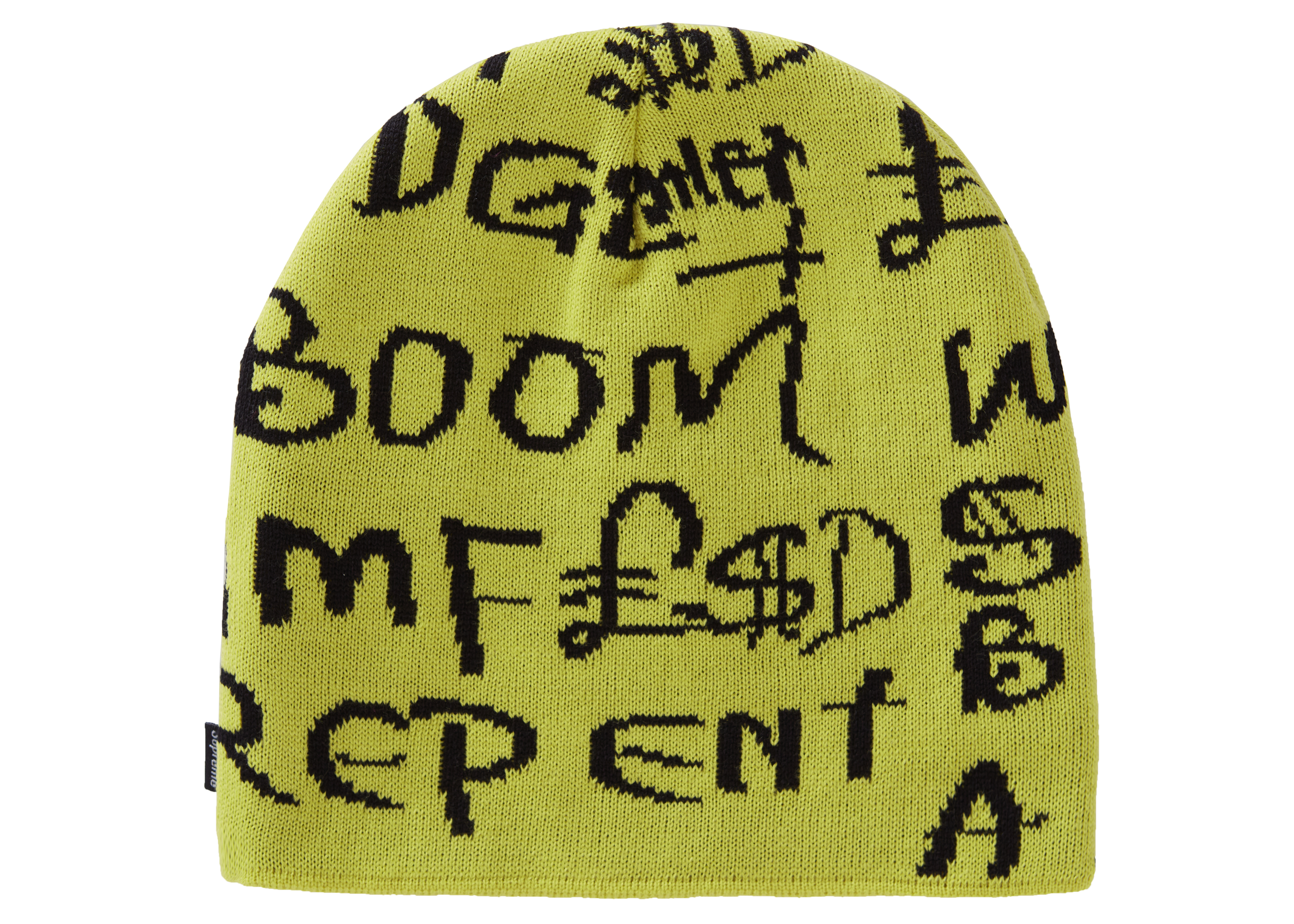 Supreme Black Ark Beanie Yellow - Novelship