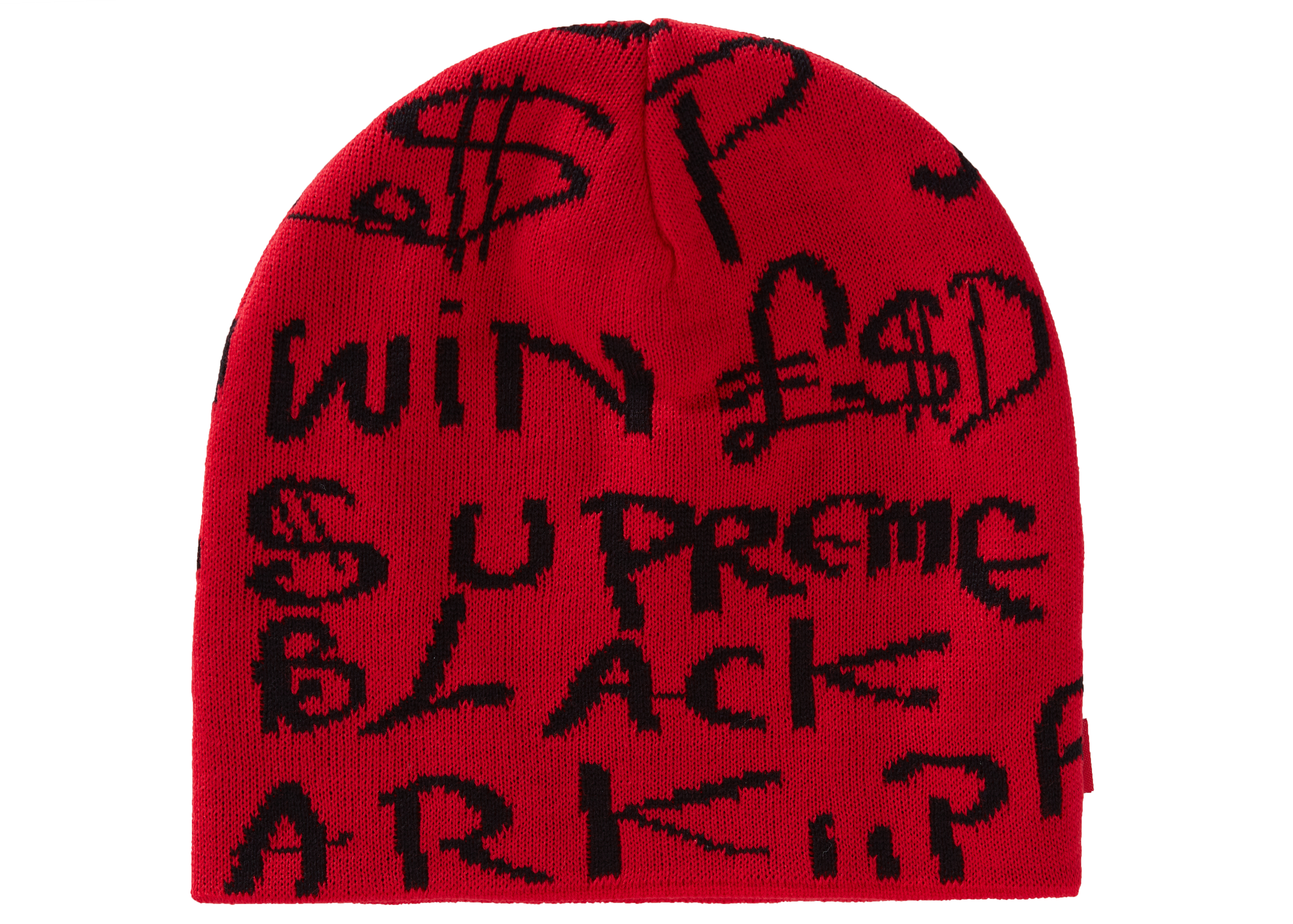 Supreme Black Ark Beanie Red - Novelship