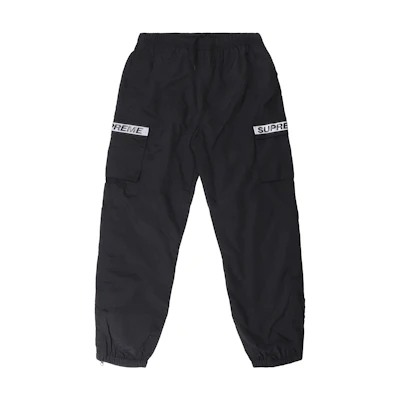 Supreme Reflective Taping Cargo Pant Black