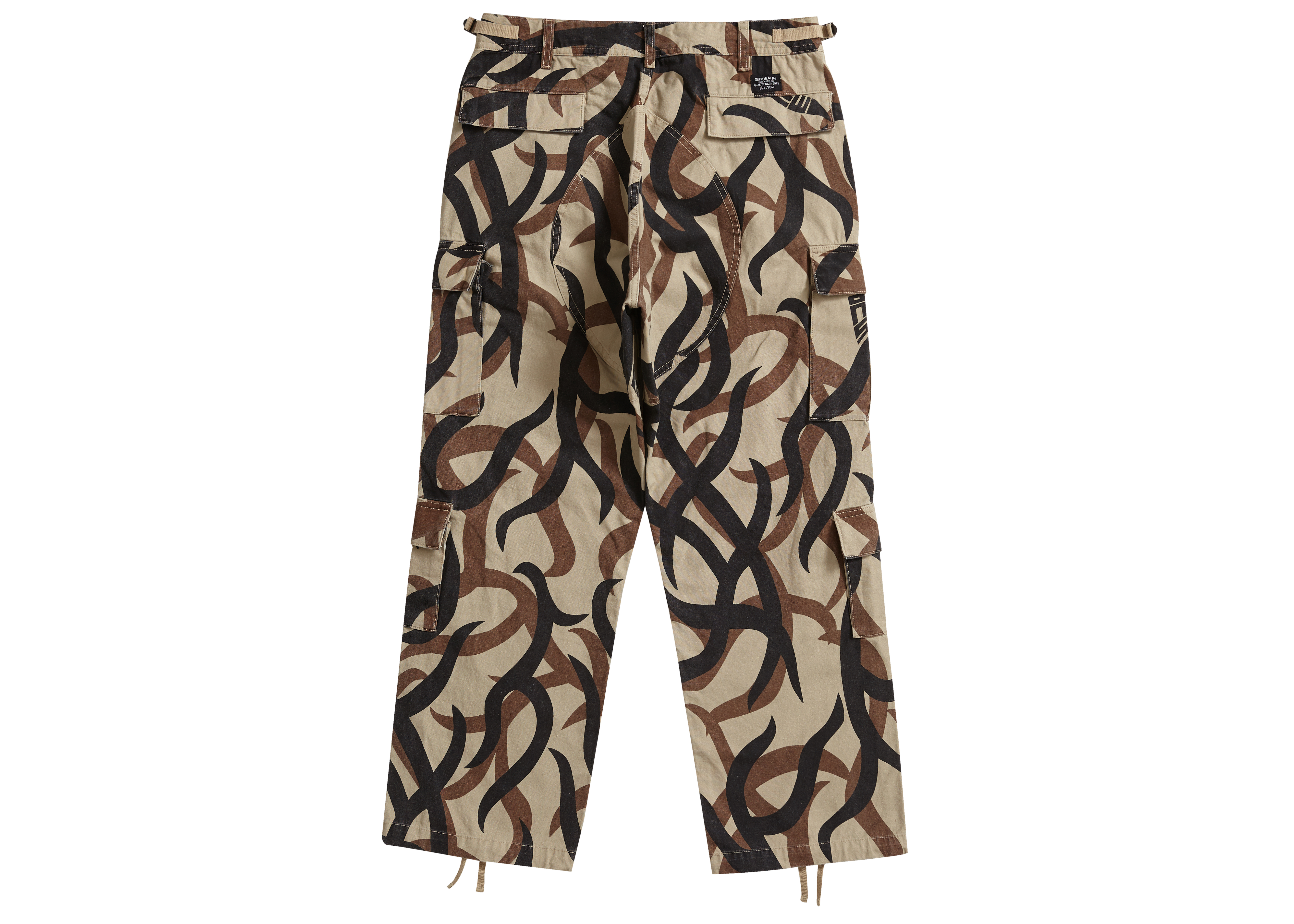 Supreme Cargo Pant Tan Tribal Camo - Novelship