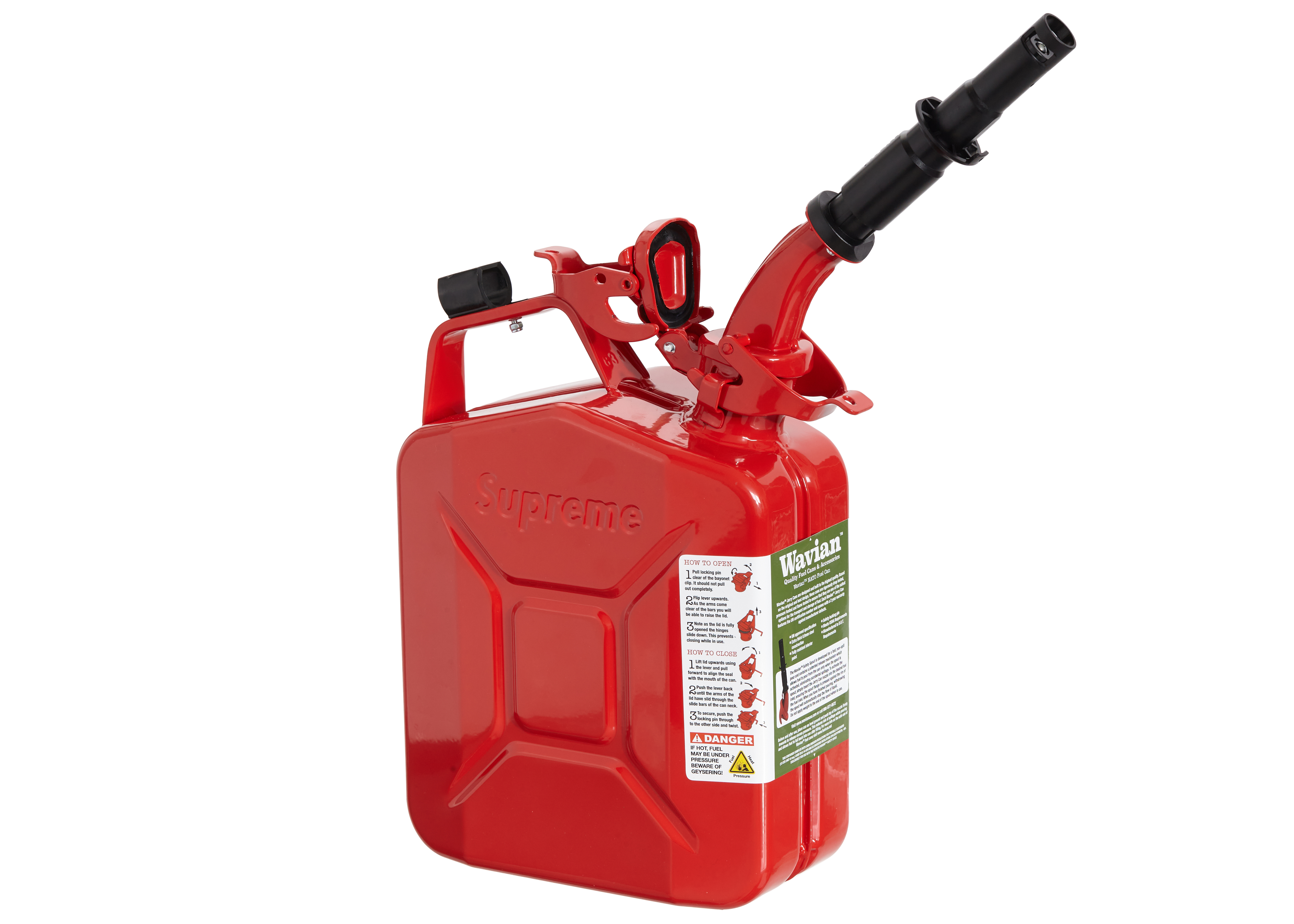 Comprar Supreme Wavian 5L Jerry Can Red - Novelship