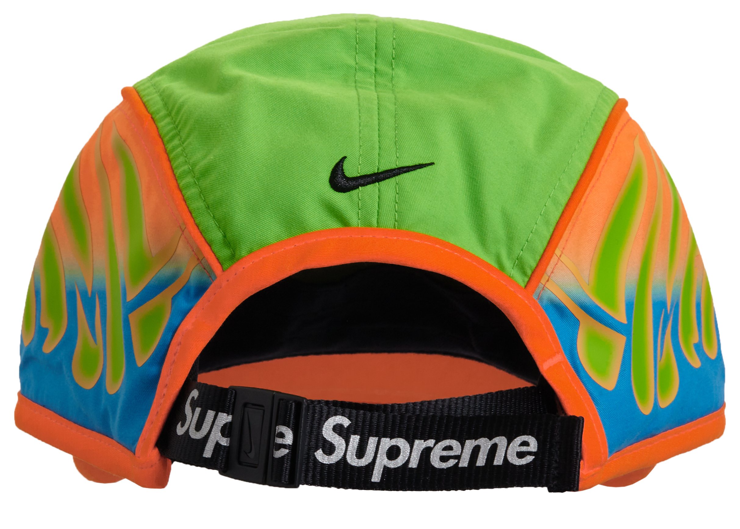 supreme nike air max plus running hat green