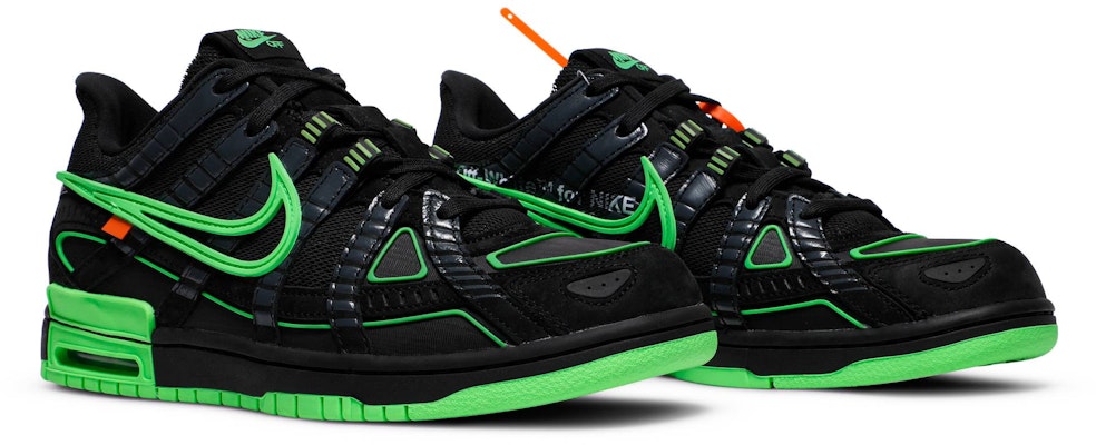 Off‑White x Nike Air Rubber Dunk 'Green Strike' - CU6015-001