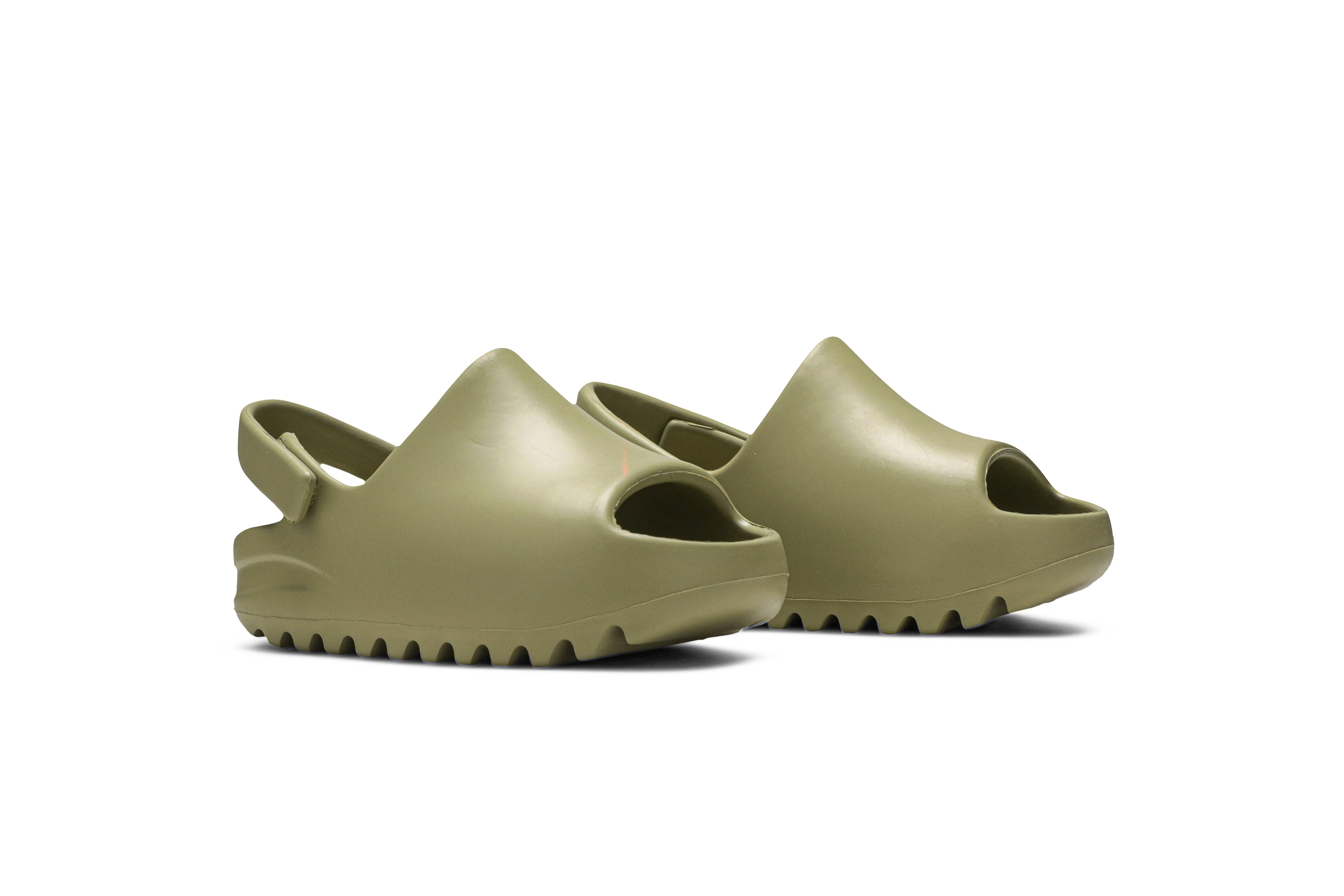 new born yeezy slides