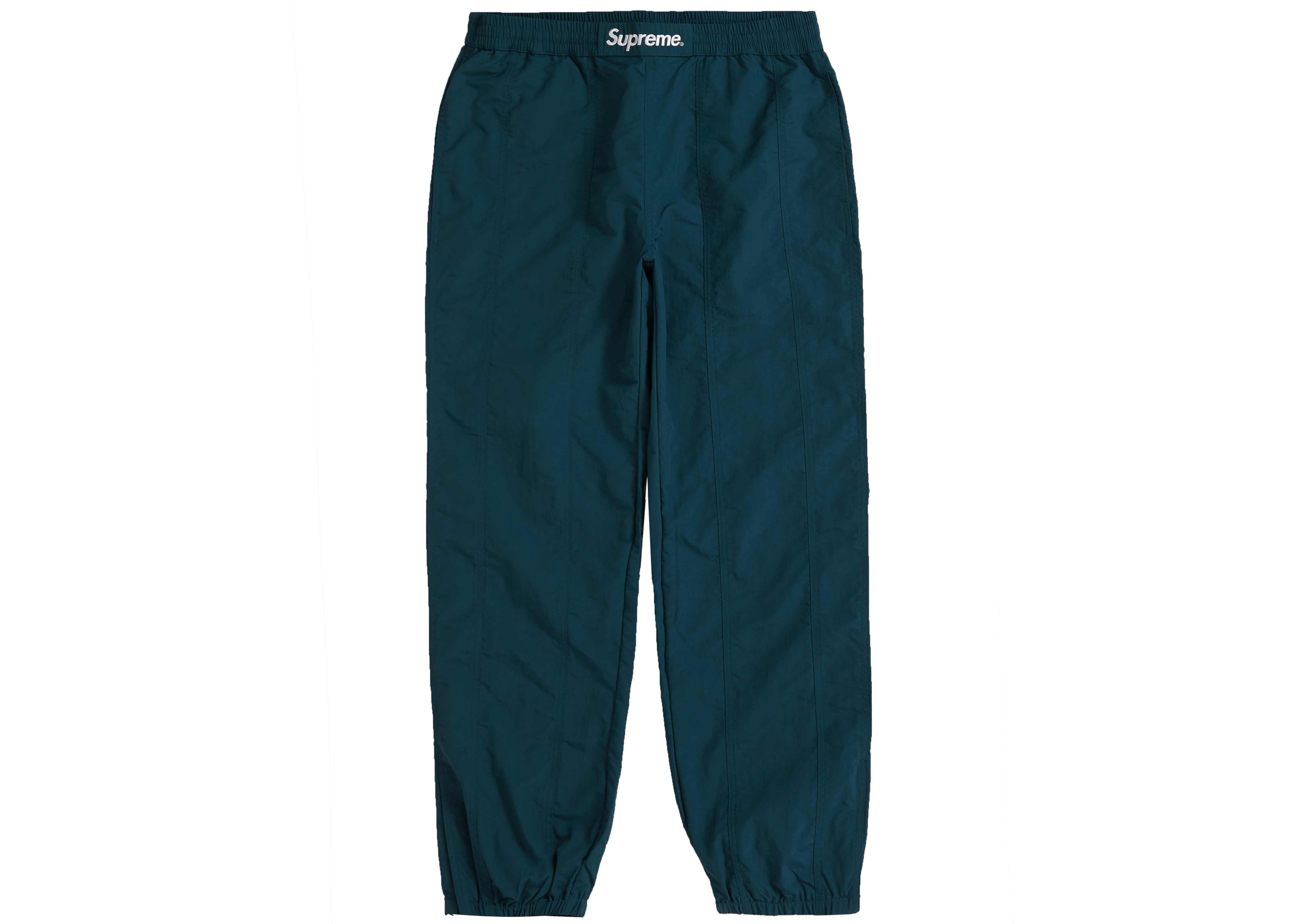 Supreme Paneled Warm Up Pant Teal - Novelship