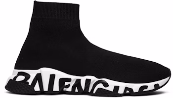 (Women) Balenciaga Speed Trainer 'Black White' 605942W05GE1015 (Women) Balenciaga Speed Trainer 'Black White' 605942W05GE1015