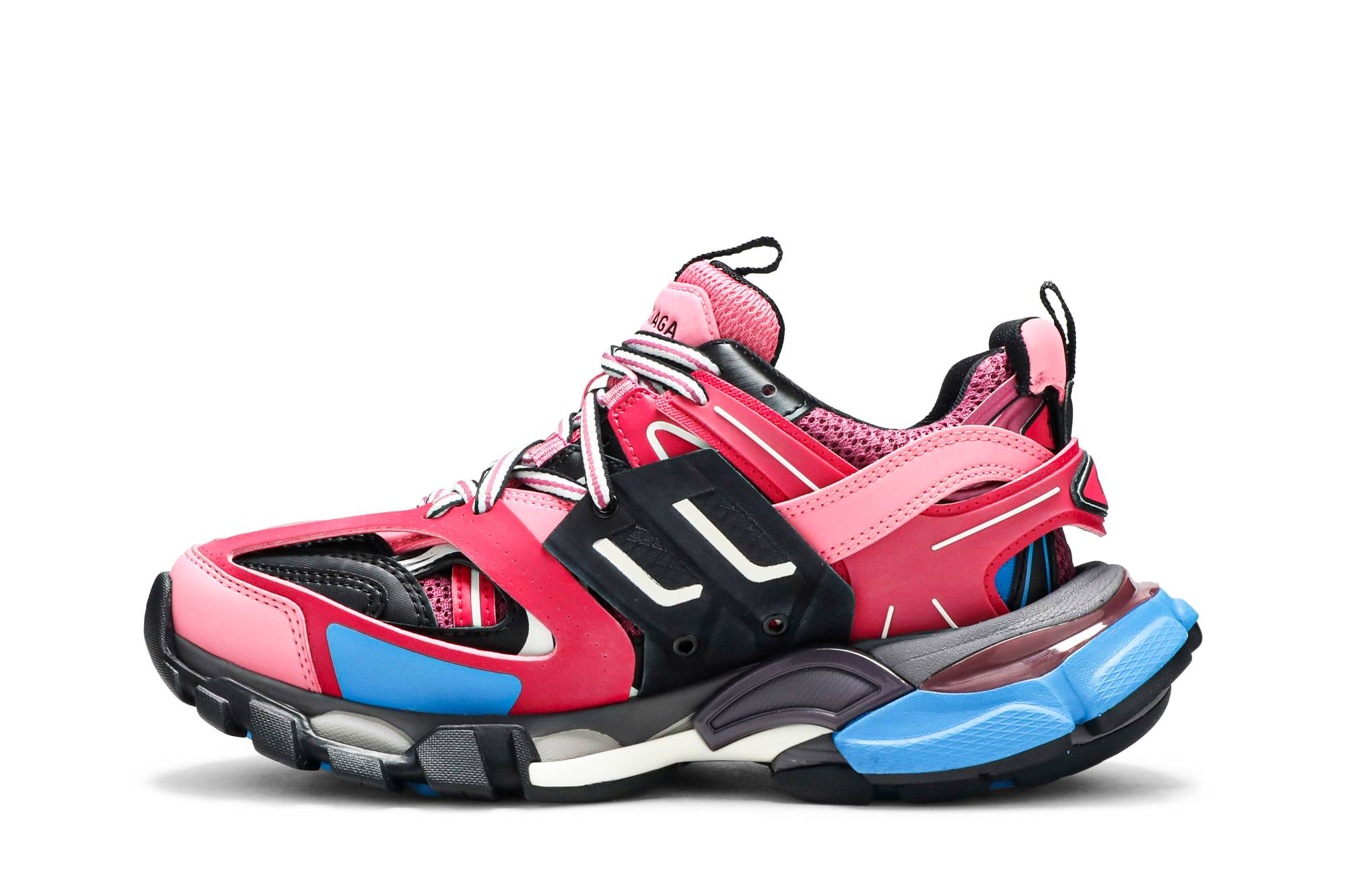 (W) Balenciaga Track Trainer 'Pink Blue' 圖 3