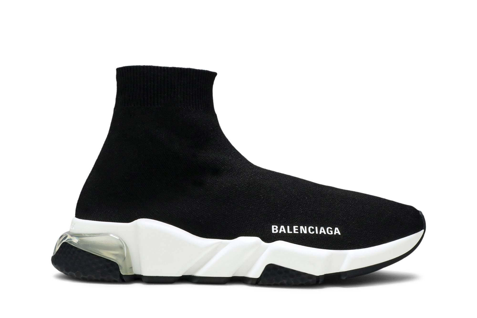 (Women) Balenciaga Speed Trainer 'Clearsole - Black Clear'  607543 W05GG 1010