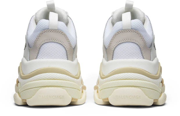(W) Balenciaga Triple S Trainer 'Putih' 524036 W09E1 9000 Details for (W) Balenciaga Triple S Trainer 'Putih' 524036 W09E1 9000