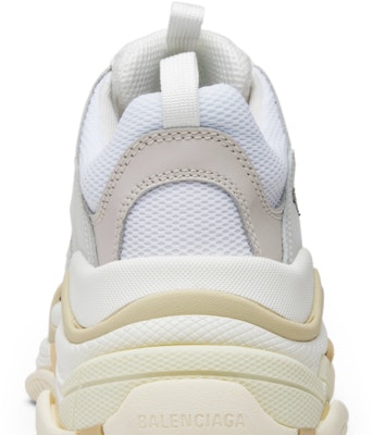 (W) Balenciaga Triple S Trainer 'Putih' 524036 W09E1 9000 Sizing (W) Balenciaga Triple S Trainer 'Putih' 524036 W09E1 9000